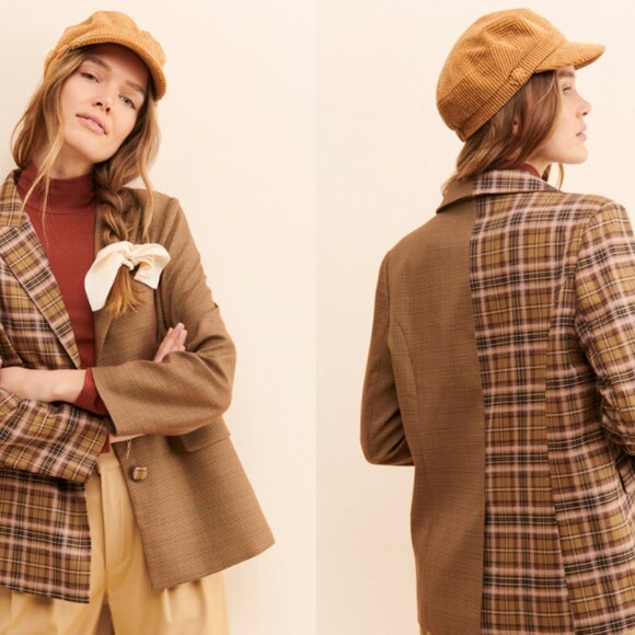 Mare Mare Mixed Print Blazer - Picture 4 of 4